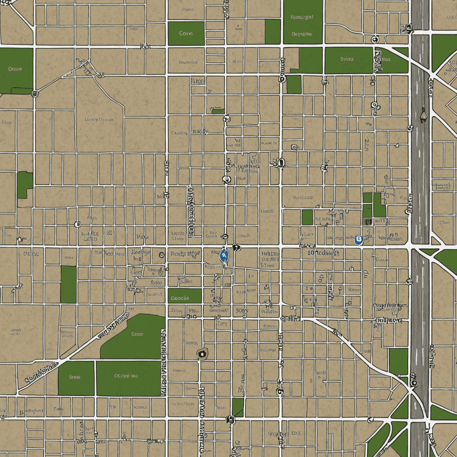 Map showing the location of SerendipityGoods office at 2306 N Eastern Rd, Spokane Valley, WA 99212